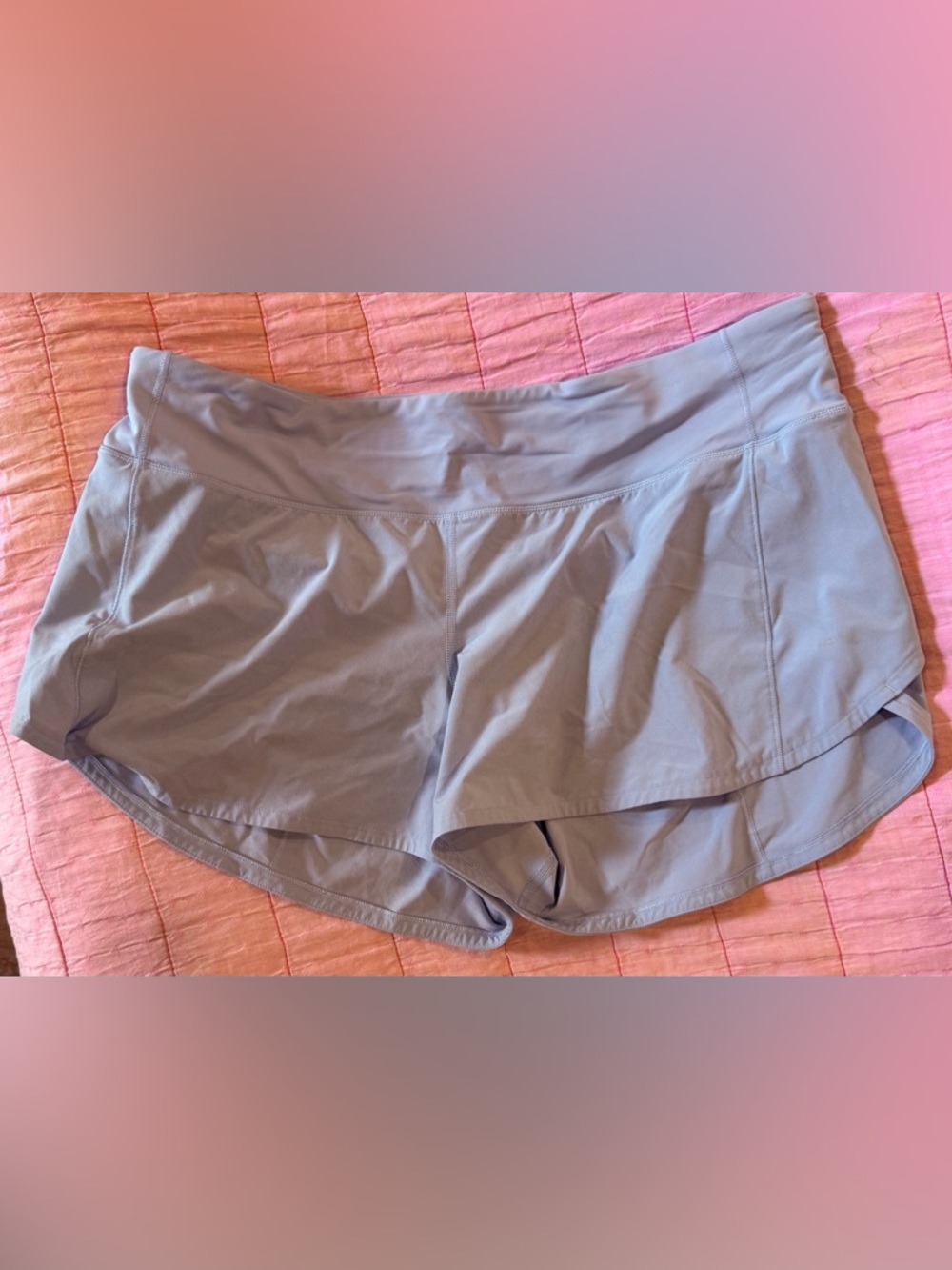 Lululemon shorts light blue